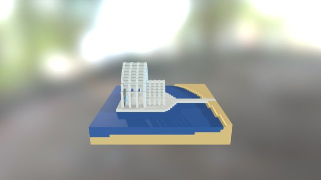 Crystal church for taiwan 3D Model