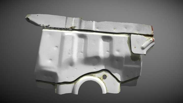 Alfa Romeo sheet metal 3D Model