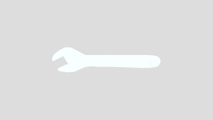 Wrench (Incomplete) 3D Model