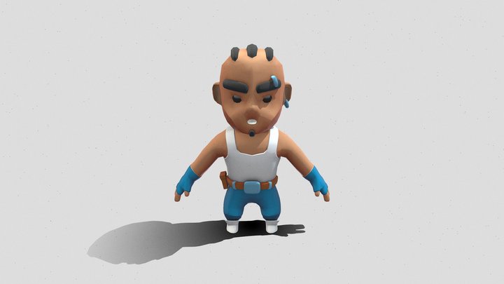 Gangster 3D Model