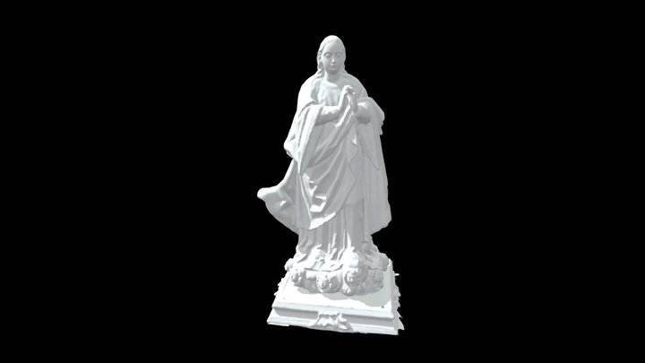virgen asunción propuesta 3D Model