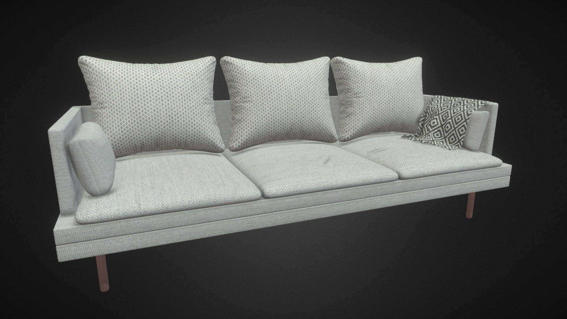 Sofa - Buy Royalty Free 3D model by IlasStore [a597760] - Sketchfab Store