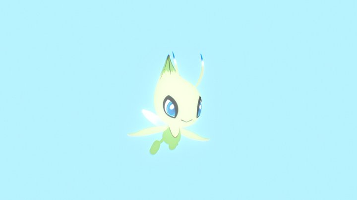 Celebi (Pokemon) 3D Model