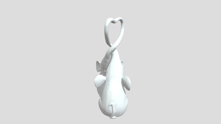 elephant sculpture 3d model 3D Model