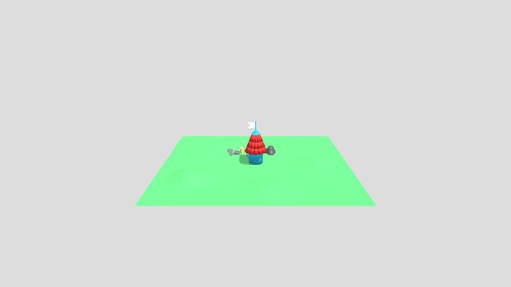 Gnome House. 3D Model