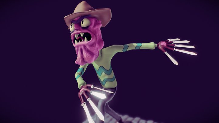 Scary Terry 3D Model