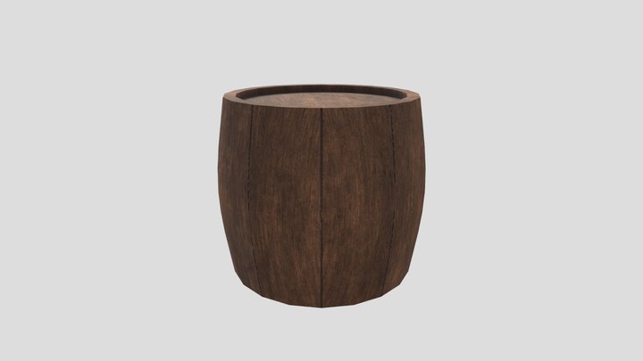 Barrel_High 3D Model