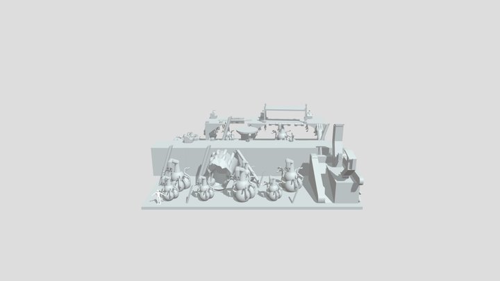 Scene 3D Model