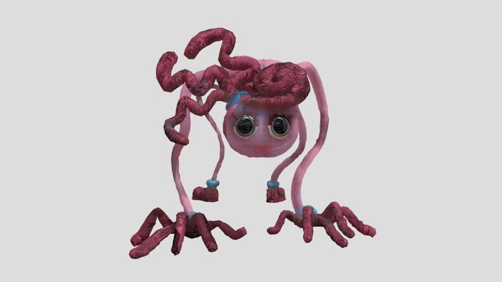 realistic mommy long legs (V2) 3D Model