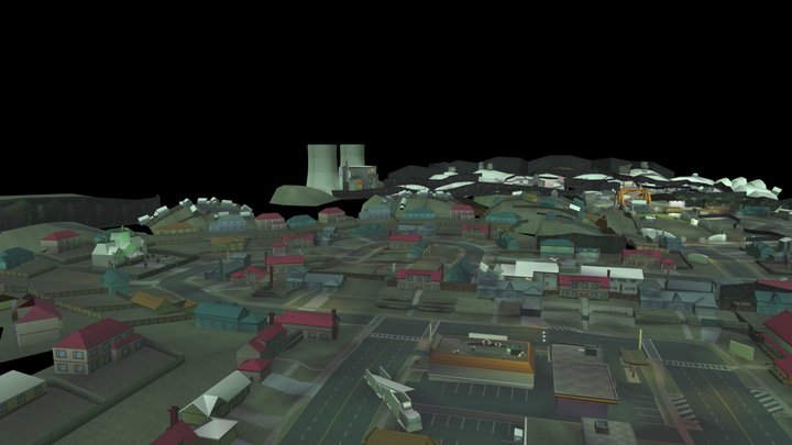 simpsons hit and run level 7 – Modèle 3D gratuit STL
