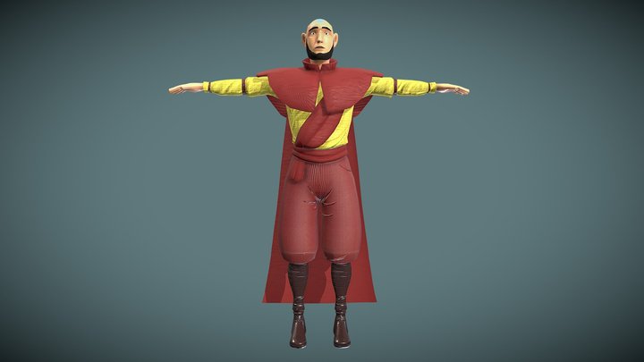 Aang But it's BASED 3D Model