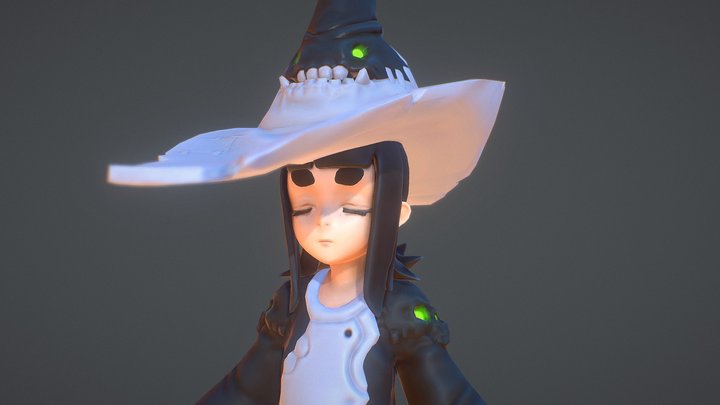 Necromancer WIP 3D Model