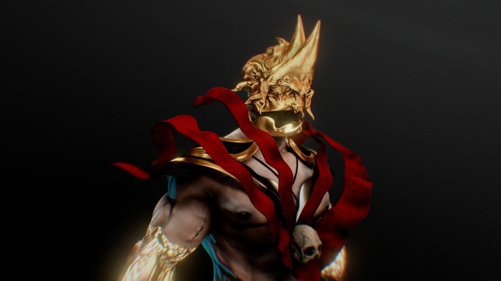 God Of War 3D Model