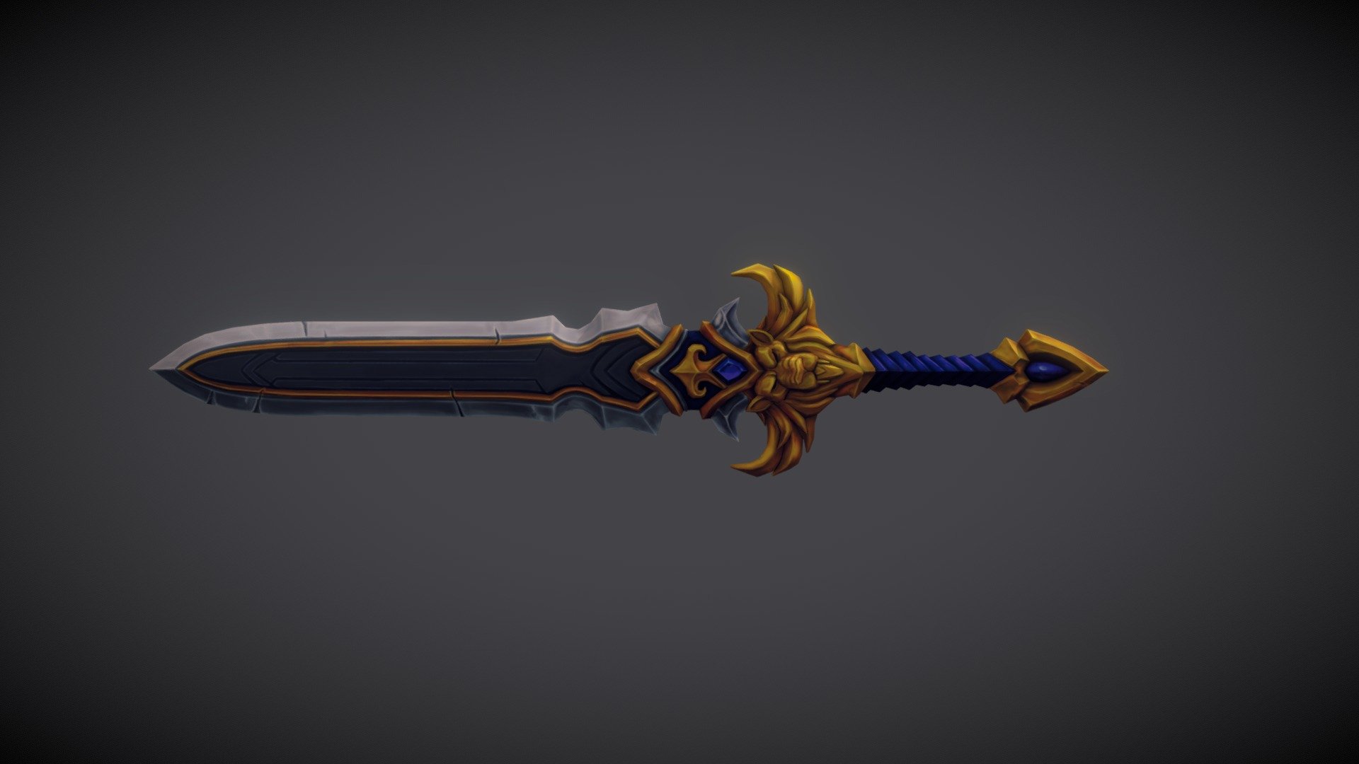 Arathi Basin Sword-Handpainted