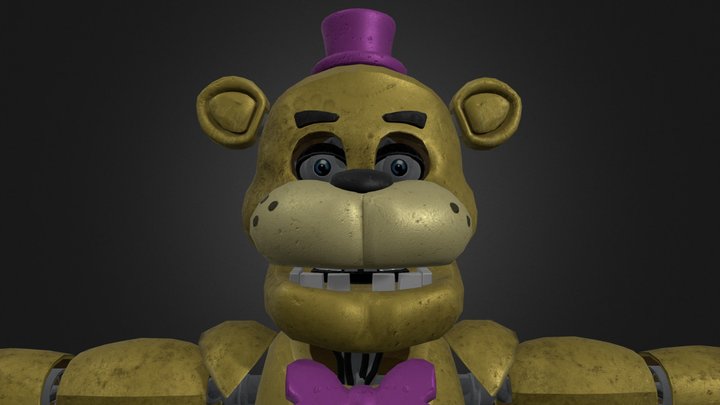 Stylized Withered Freddy In UCN! (UCN Mods) 