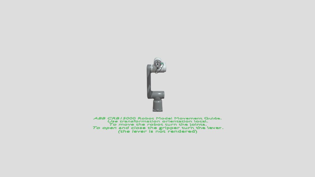 Industrial Robot Abb Crb15000 Model