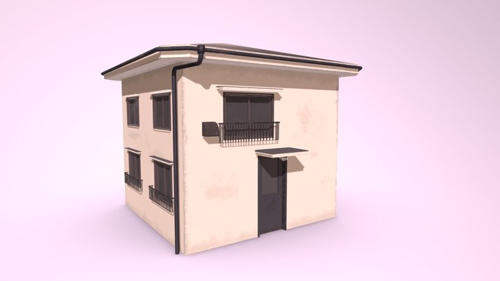 Tokio Modern House 3D Model