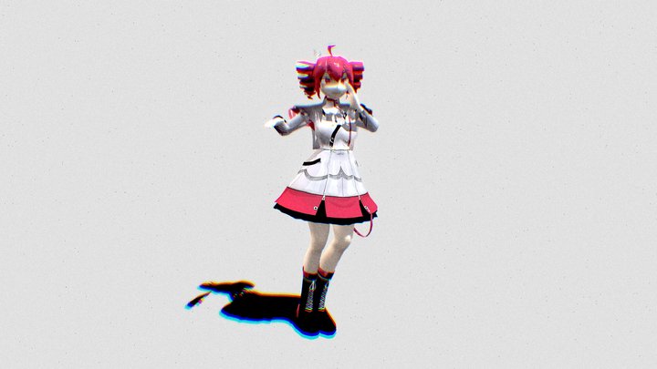 Kasane Teto 3D Model