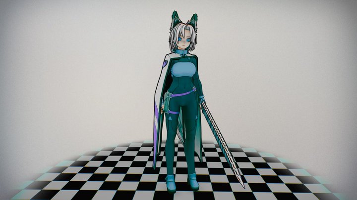 Remnant of an Angel 3D Model