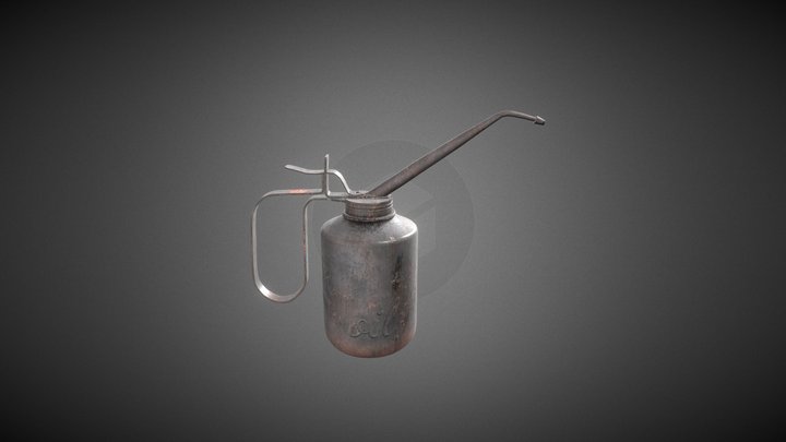 Oil Canister 3D Model