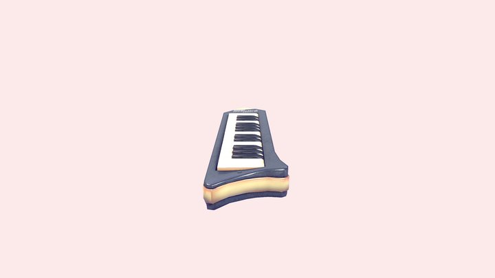 Hohner Melodica Piano 26 3D Model
