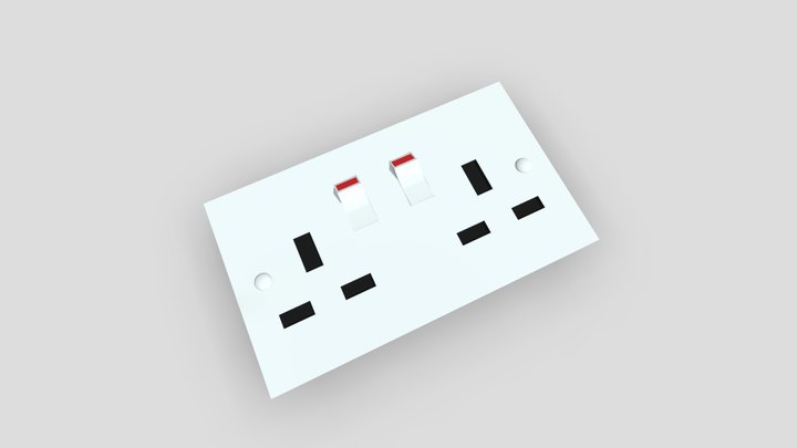 UK Double Power Socket