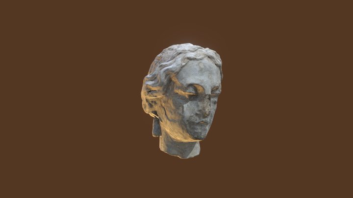 The head of sculpture "education" 3D Model
