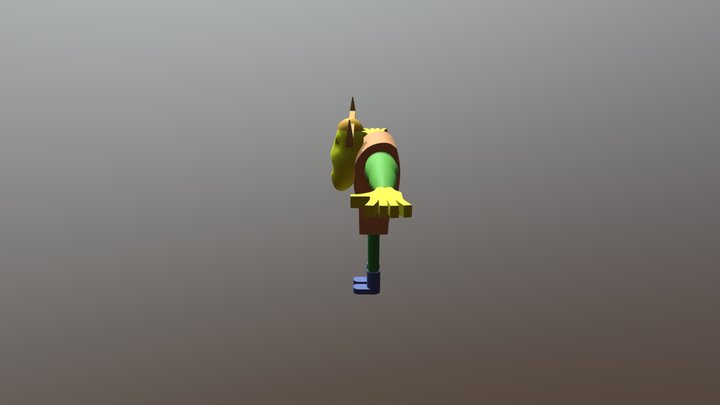 Block Out 3D Model