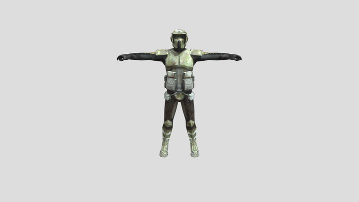 Scout Clone Trooper 3D Model