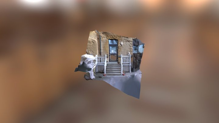 Trappa - ett test 3D Model