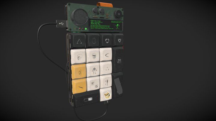 Hacking Device 3D Model