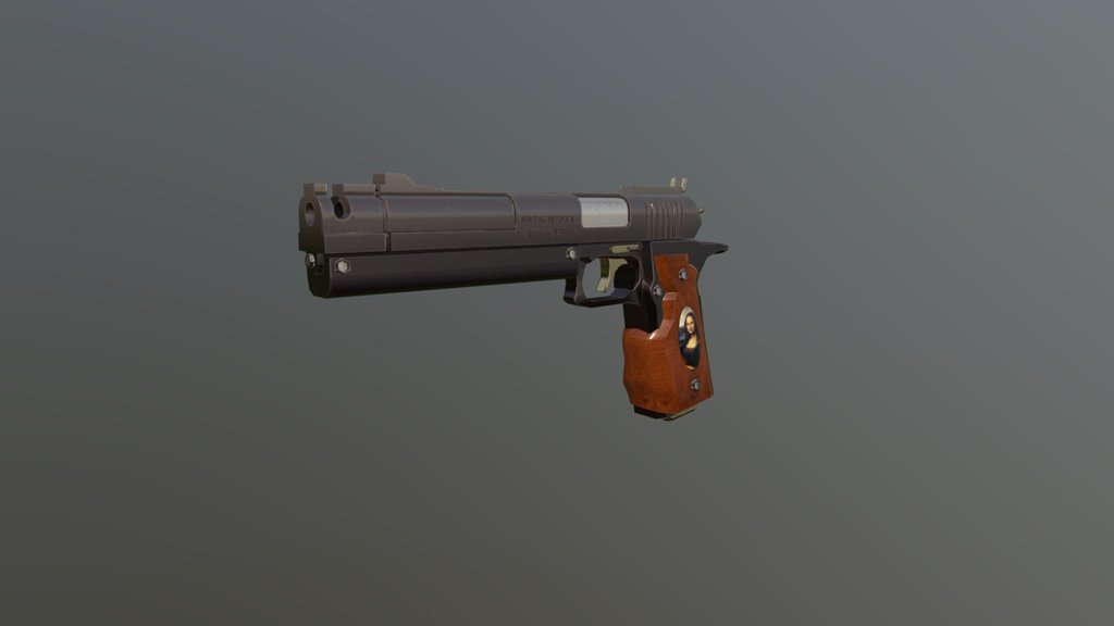 Ebony Pistol - Devil May Cry Inspired