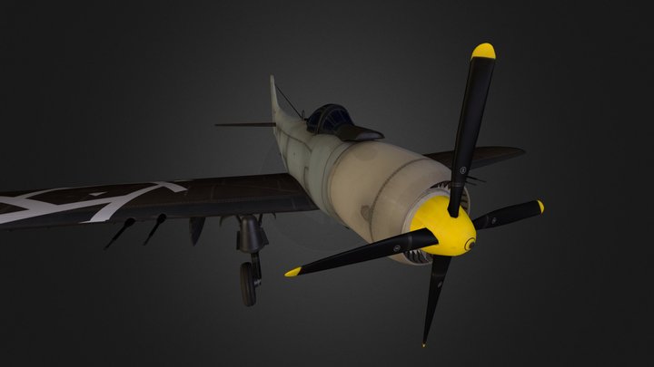 Plane 3D Model