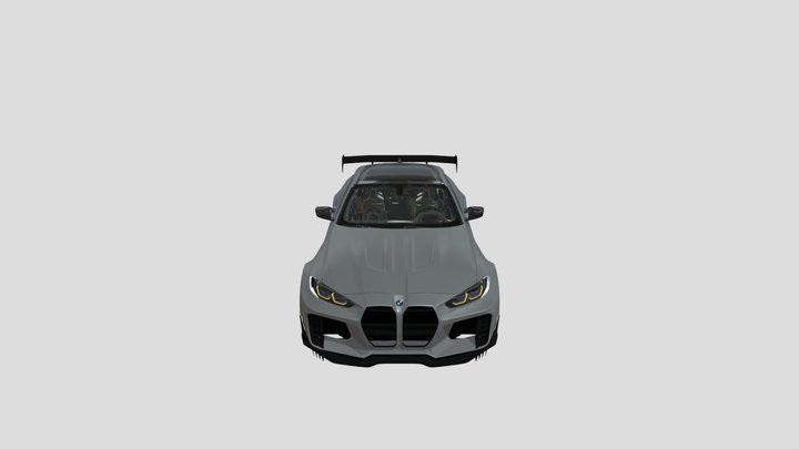 Bmw_m4_widebody__www.vecarz.com 3D Model