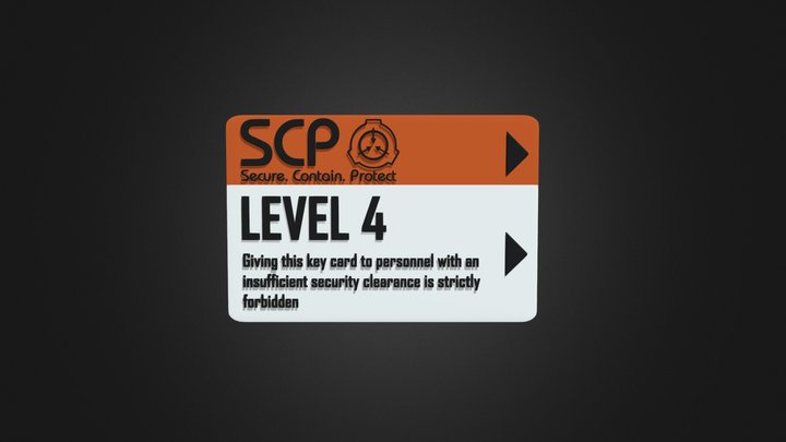 SCP:CB Keycard L4
