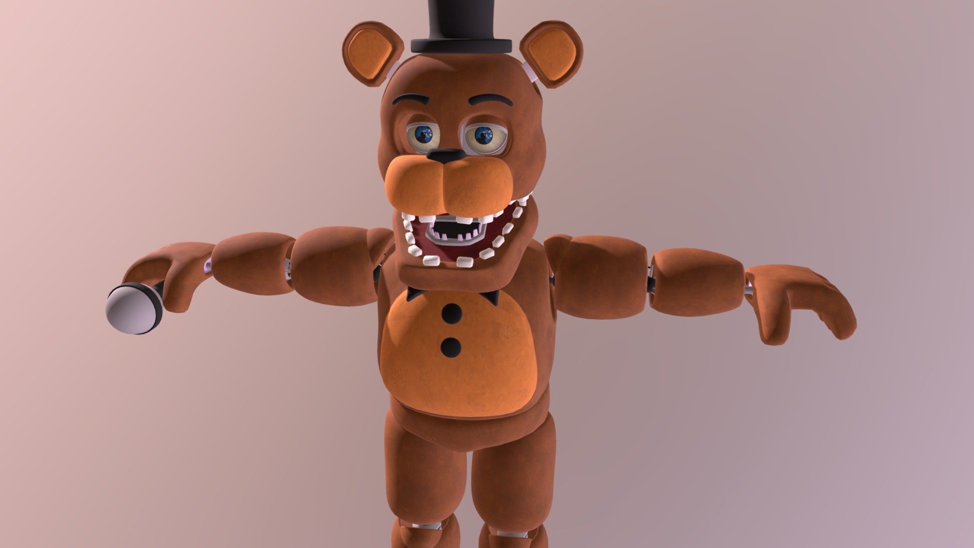 Unwithered Freddy Poster