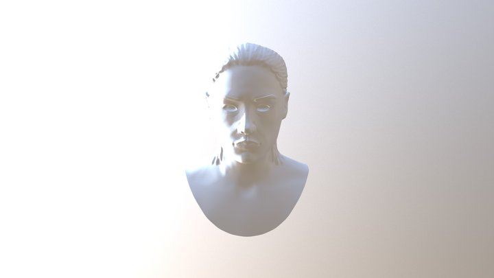 Rey Face LVL3 3D Model