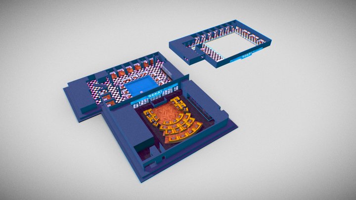 Sekai Nightclub 3D Model