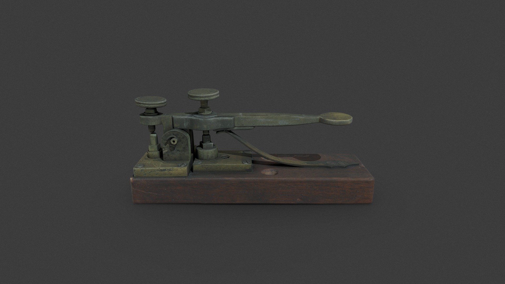 Morse-Vail Telegraph Key
