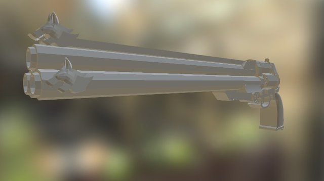 Vicent Gun (Cerberus) LP 3D Model
