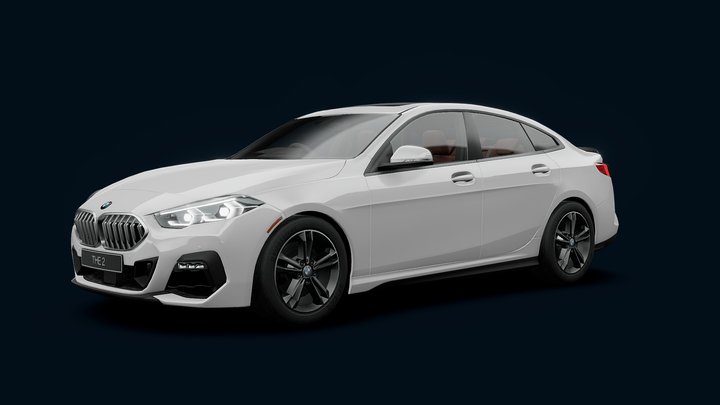 Luxury Sports Sedan 3D Model