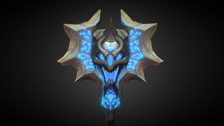 DarkSiders II Weapon 3D Model