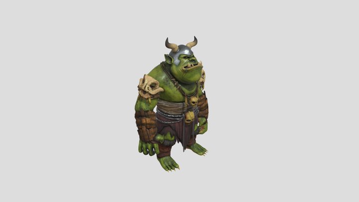 Orc 3D 3D Model