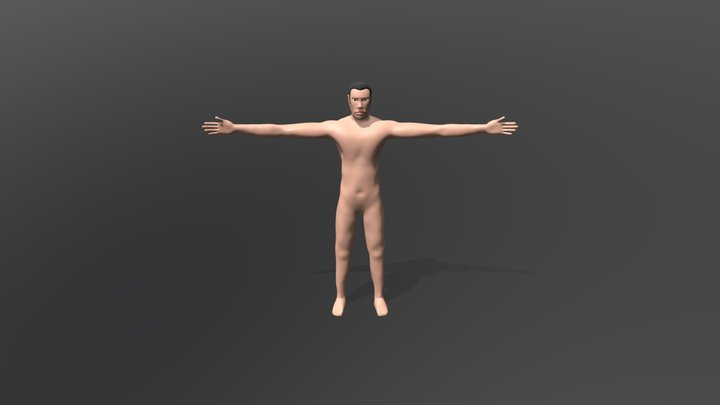 Cesar Body 3D Model