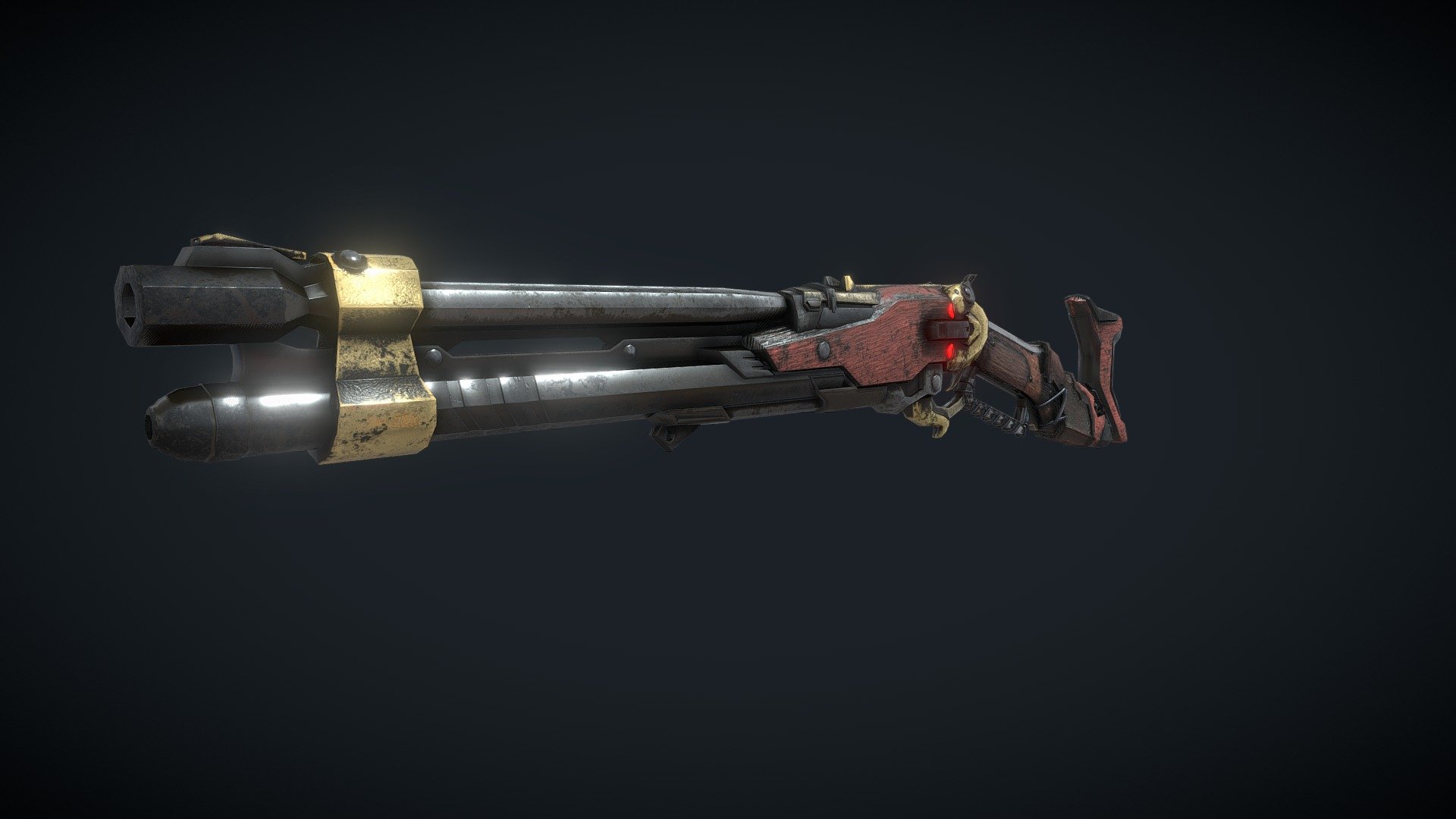 Ashe´s Rifle Viper 3d Model By Lizerlfdc A5b433e Sketchfab 7554