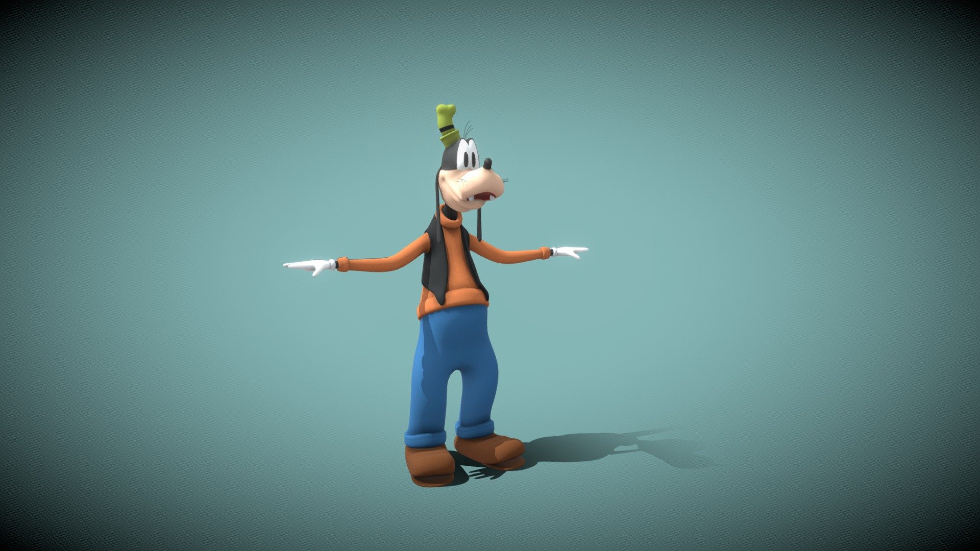 GOOFY - 3D model by valchss [a5b4376] - Sketchfab