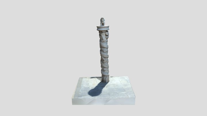 monument stone pillar，RealityCapture 3D Model