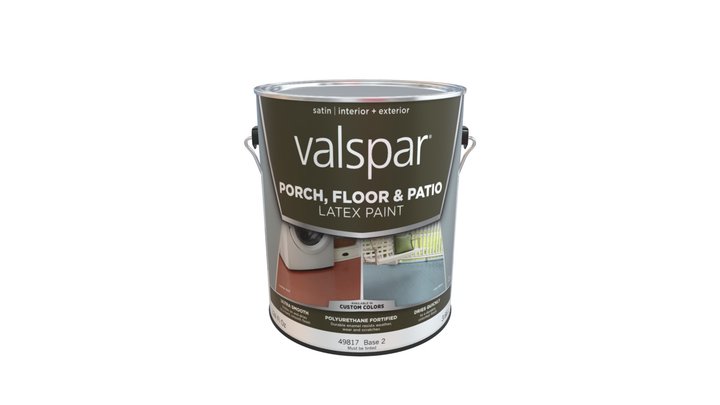 Paint Can WBG V01 01 3D Model