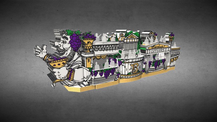Bachhus Captains Float 3D Model