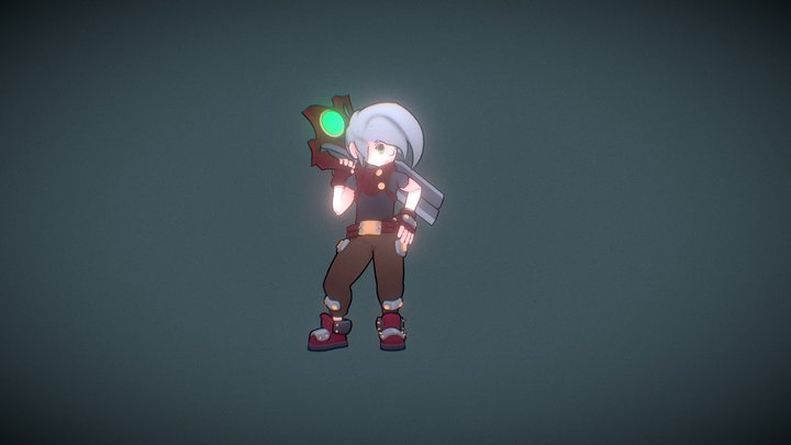 Player1 3D Model